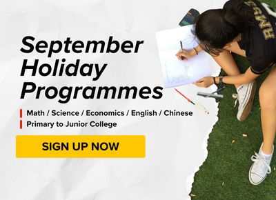 12 AUG 2025: SEPTEMBER HOLIDAY PROGRAMMES