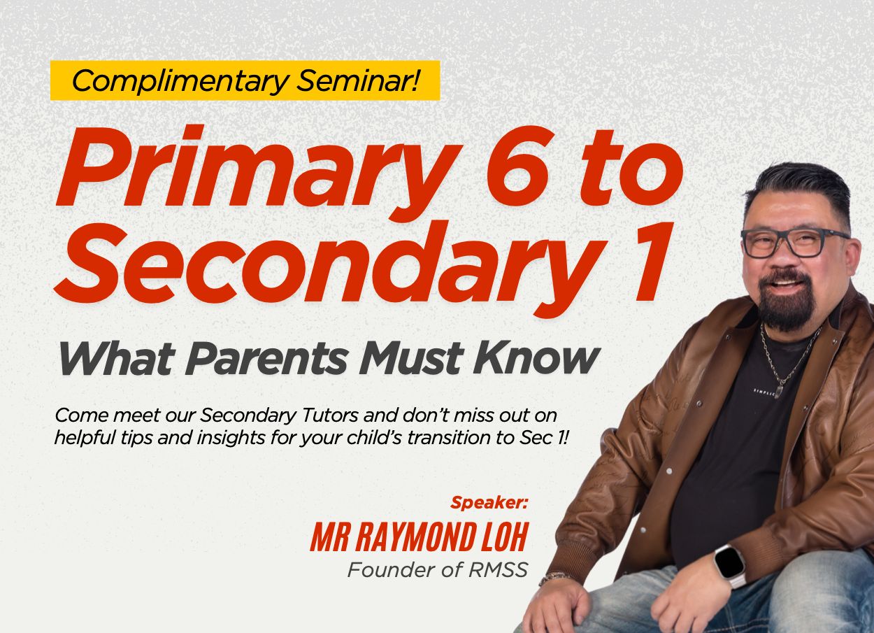 2 NOV 2025: P6 TO S1 SEMINAR