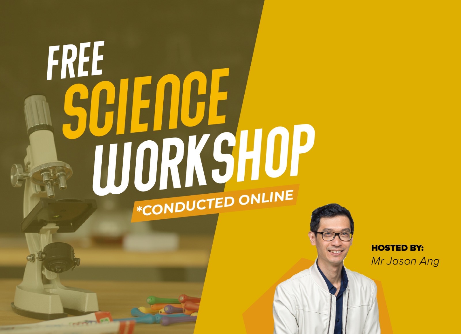 16 APR 2023: FREE SCIENCE WORKSHOP